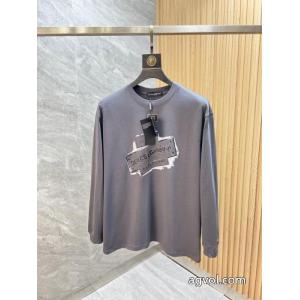 最新ルック 今だけSALE 魅力的なDolce&Gabbanaスーパー コピー ブランド 通販長袖Tシャツ