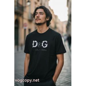 Dolce&Gabbanaコピー ブランド韓国高級服 無敵アイテム 人気いっぱい半袖Tシャツ