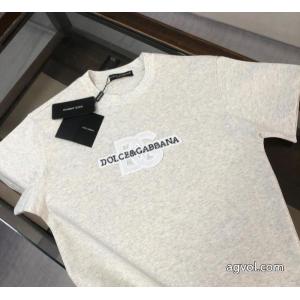 先行セール 海外最新モデル 韓国高級服偽 ブランド 販売Dolce&Gabbana半袖Tシャツ