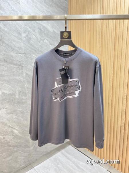 最新ルック 今だけSALE 魅力的なDolce&Gabbanaスーパー コピー ブランド 通販長袖Tシャツ 1