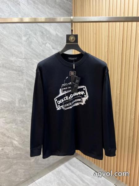 最新ルック 今だけSALE 魅力的なDolce&Gabbanaスーパー コピー ブランド 通販長袖Tシャツ 4