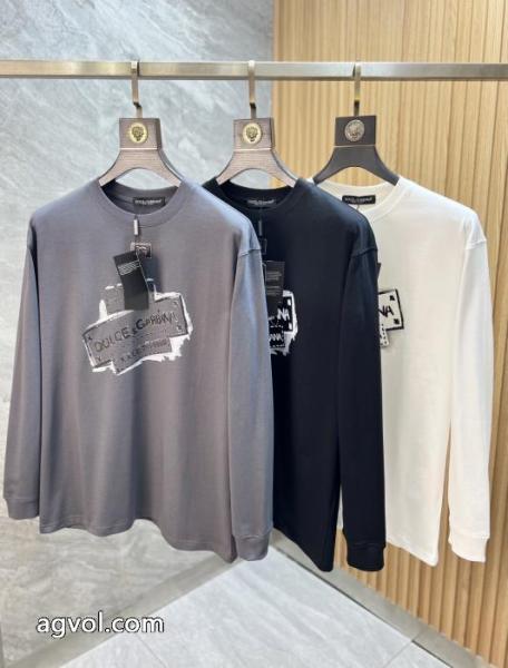 最新ルック 今だけSALE 魅力的なDolce&Gabbanaスーパー コピー ブランド 通販長袖Tシャツ 5
