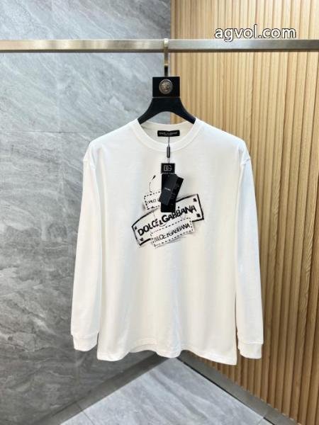 最新ルック 今だけSALE 魅力的なDolce&Gabbanaスーパー コピー ブランド 通販長袖Tシャツ 3