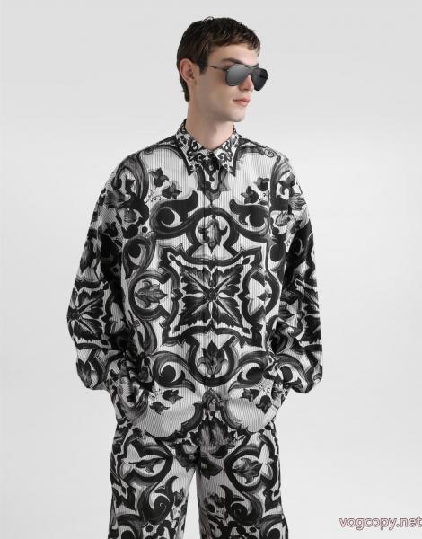 ブランド 偽物 激安最終セール 限定生産品 雑誌掲載Dolce&Gabbana長袖シャツ 0 