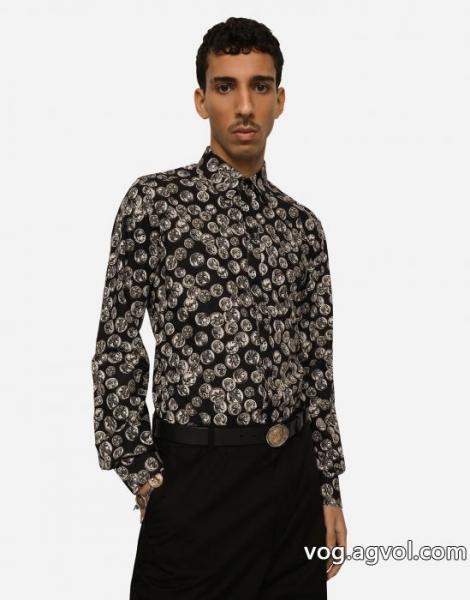 ブランド レプリカファッショナブルなデザイン 落ち着いた感覚 高級感演出長袖シャツDolce&Gabbana 0 