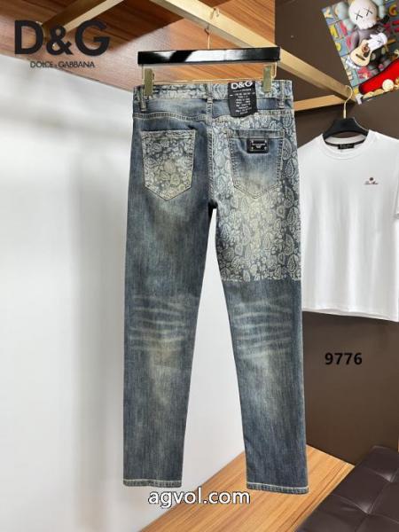 ブランド 通販 激安Dolce&Gabbana大人OK2026SS 超高機能 SS26限定版ジーンズ 4