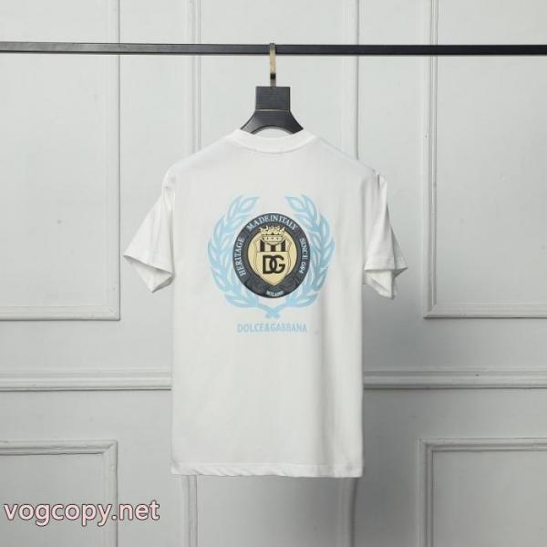 激安 通販 ブランド早い者勝ち 人気雑誌掲載 上質で格好い半袖TシャツDolce&Gabbana 5 