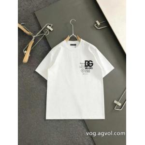 話題人気商品 SS26極上発売 都会的感半袖TシャツDolce&Gabbanaブランド コピー 販売 店