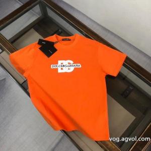 先行セール 海外最新モデル 韓国高級服偽 ブランド 販売Dolce&Gabbana半袖Tシャツ