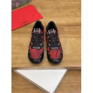 爆買い格安 ラフでこなれ感! 限定デザイン偽 ブランドスニーカーVALENTINO